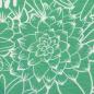 Preview: Baumwolljersey Primavera Blüten Weiß auf Grün by Bienvenido Colorido von Swafing